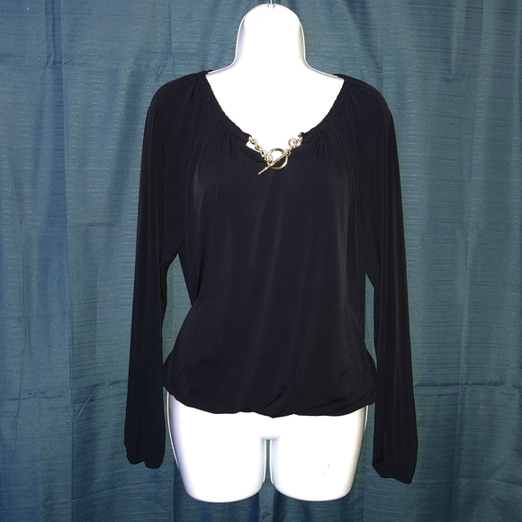 Michael Kors Black Blouse - Picture 3 of 4